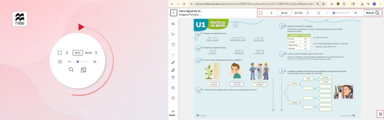 Explora tu libro digital. Herramientas de visualización y navegación