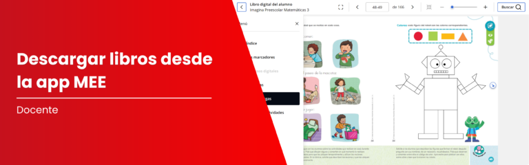 Descarga tus contenidos en la app MEE