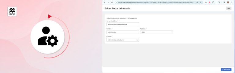 Convierte a un usuario en administrador dentro de MEE