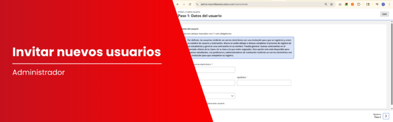 Invita o agrega estudiantes a la plataforma MEE