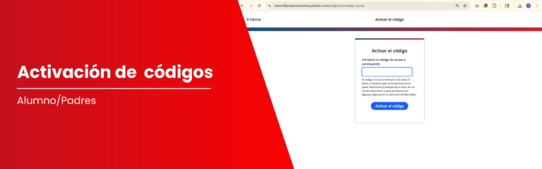 Activa tus códigos de licencia en la plataforma MEE