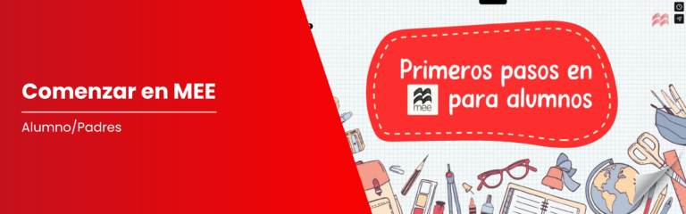Primeros pasos en MEE para alumnos