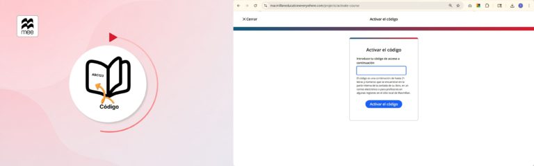 Activa tus códigos de licencia en la plataforma MEE