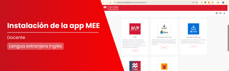 Descarga la app MEE