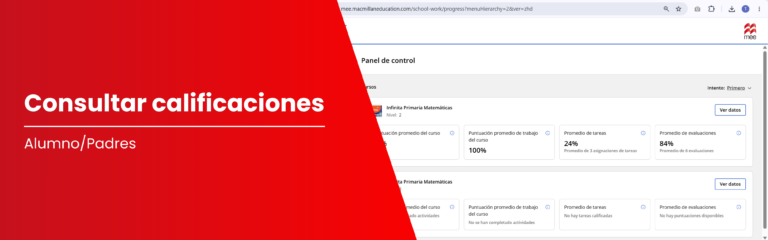 Consulta tu progreso en MEE