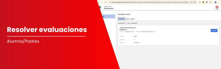 Cómo resolver y enviar tus exámenes en MEE
