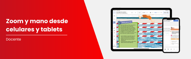 Cómo utilizar las herramientas Zoom y Mano desde celulares y tablets