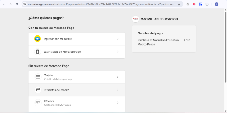 ¿Cómo realizo mi compra con tarjeta en Mercado Pago?