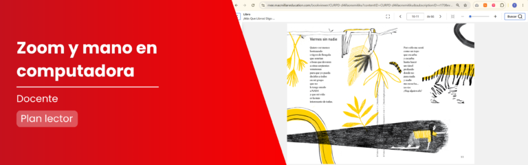 Cómo utilizar las herramientas Zoom y Mano desde tu computadora