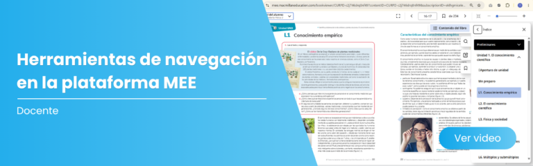 Cómo utilizar las herramientas de navegación de los recursos digitales