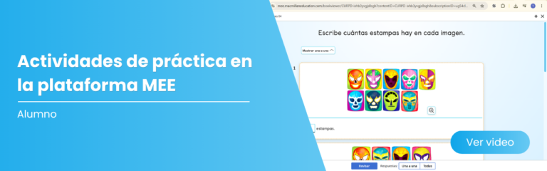 Cómo resolver las actividades de práctica de mi libro digital en la plataforma MEE