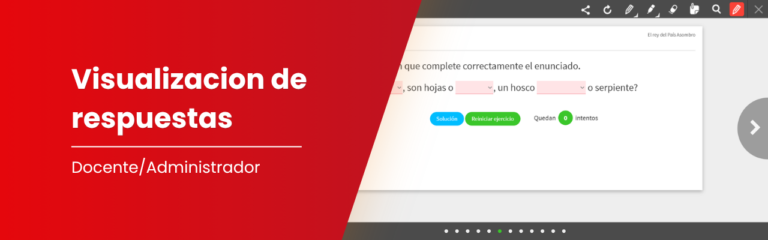 Visualiza las respuestas de los exámenes en Blinklearning